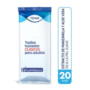 Toallas Húmedas para adulto TENA Clásicas