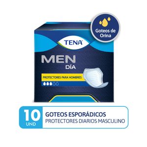 Protector masculino TENA Men Paquete 10un