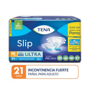 Pañal para adulto TENA Slip Ultra Talla M Paquete 21un