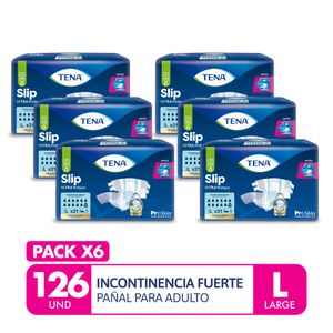 PACK X6 Pañal para adulto TENA Slip Ultra