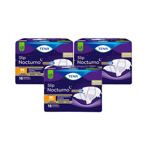 PACK X 3 PAÑAL TENA SLIP NOCTURNO