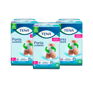 PACK X3 Ropa interior absorbente TENA Pants Clásico