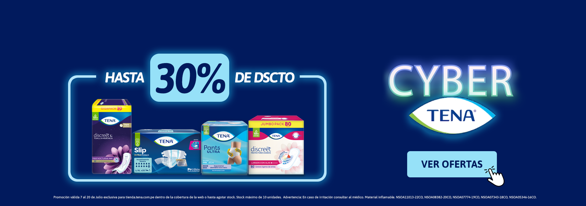PROMOCIÓN HASTA 30% DE DESCUENTO