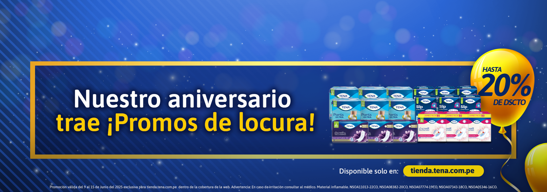 PROMOCIÓN 20% DE DESCUENTO